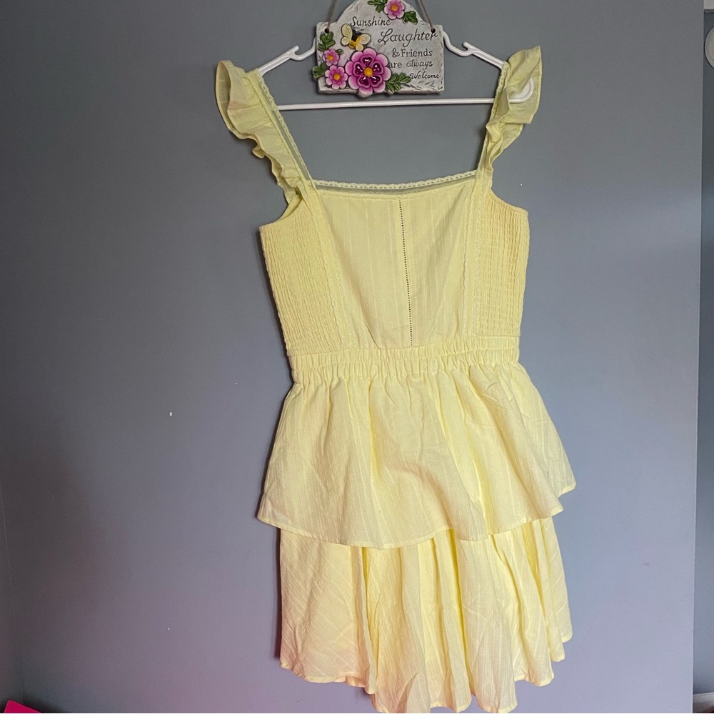 Shabby Chic Maura Dress yellow size M NWT - Picture 3 of 15